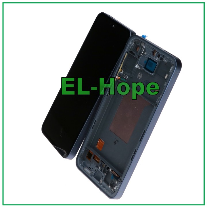 Cadre d e'cran LCD OLED pour Samsung Galaxy A55 5G SM-A556 A556B, e'cran tactile noir