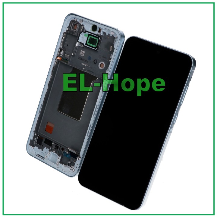 Cadre d e'cran tactile LCD TFT pour Samsung Galaxy A55 5G SM-A556 A556B, verre blanc