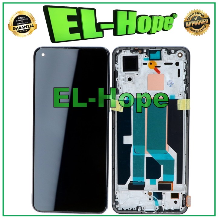 Écran LCD TFT + cadre pour OnePlus Nord 2 5G DN2101 DN2103 Écran tactile en verre