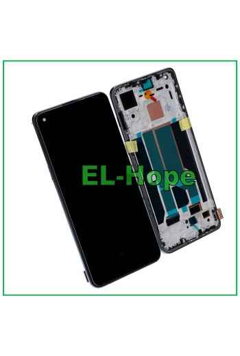 Écran LCD TFT + cadre pour OnePlus Nord 2 5G DN2101 DN2103 Écran tactile en verre