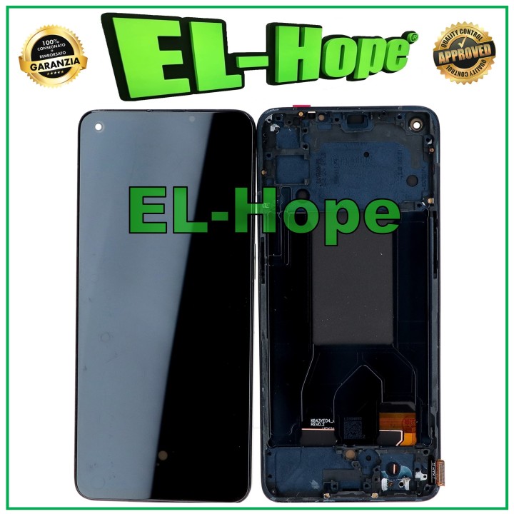 Écran LCD OLED + châssis pour Oppo Reno 6 5G PEQM00 CPH2251, e'cran tactile noir