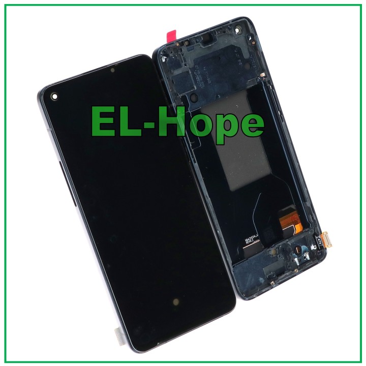 Écran LCD OLED + châssis pour Oppo Reno 6 5G PEQM00 CPH2251, e'cran tactile noir