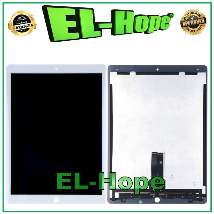 ÉCRAN LCD TACTILE POUR APPLE IPAD PRO 2e GÉNÉRATION 2017 12.9 A1670 VERRE BLANC