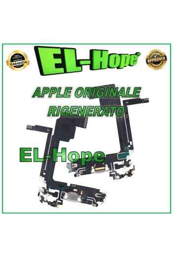 Connecteur de charge plat d origine pour Apple iPhone 15 Pro Max Blanc reconditionne'