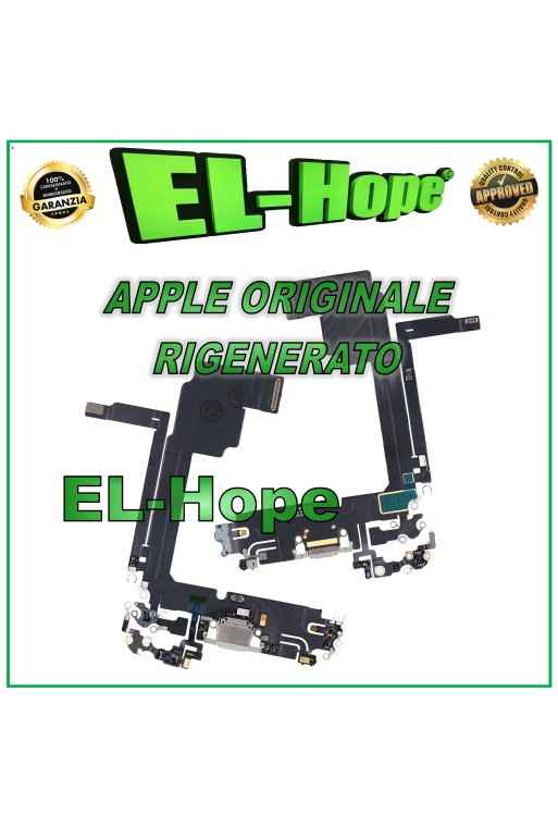 Connecteur de charge plat d origine pour Apple iPhone 15 Pro Max Blanc reconditionne'