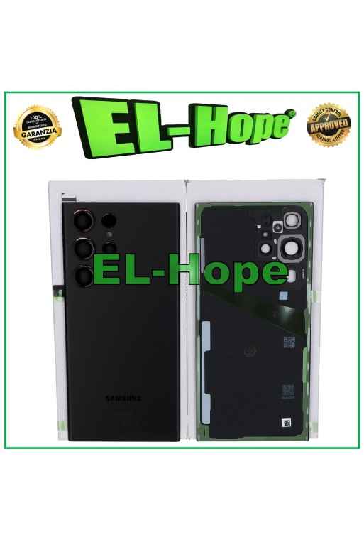 Coque de protection de batterie noire d origine pour Samsung Galaxy S23 Ultra SM-S918B