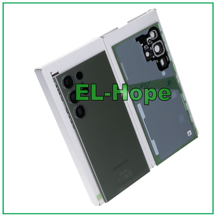 Coque de protection de batterie verte d origine pour Samsung Galaxy S23 Ultra SM-S918