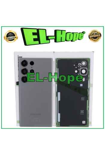 Coque de protection de batterie en graphite d origine pour Samsung Galaxy S23 Ultra SM-S918B