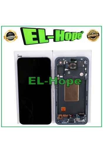 ÉCRAN TACTILE OLED ORIGINAL SAMSUNG GALAXY A55 5G 2024 SM-A556 CADRE NOIR BLEU MARINE