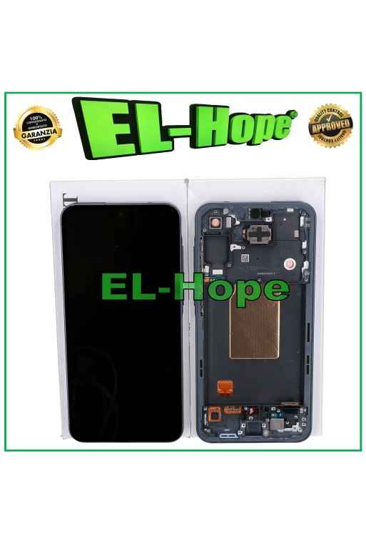 ÉCRAN TACTILE OLED ORIGINAL SAMSUNG GALAXY A55 5G 2024 SM-A556 CADRE NOIR BLEU MARINE