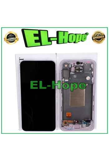 ÉCRAN TACTILE OLED ORIGINAL SAMSUNG GALAXY A55 5G SM-A556 CADRE LAVANDE LILAS