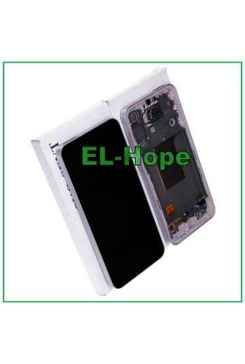 ÉCRAN TACTILE OLED ORIGINAL SAMSUNG GALAXY A55 5G SM-A556 CADRE LAVANDE LILAS