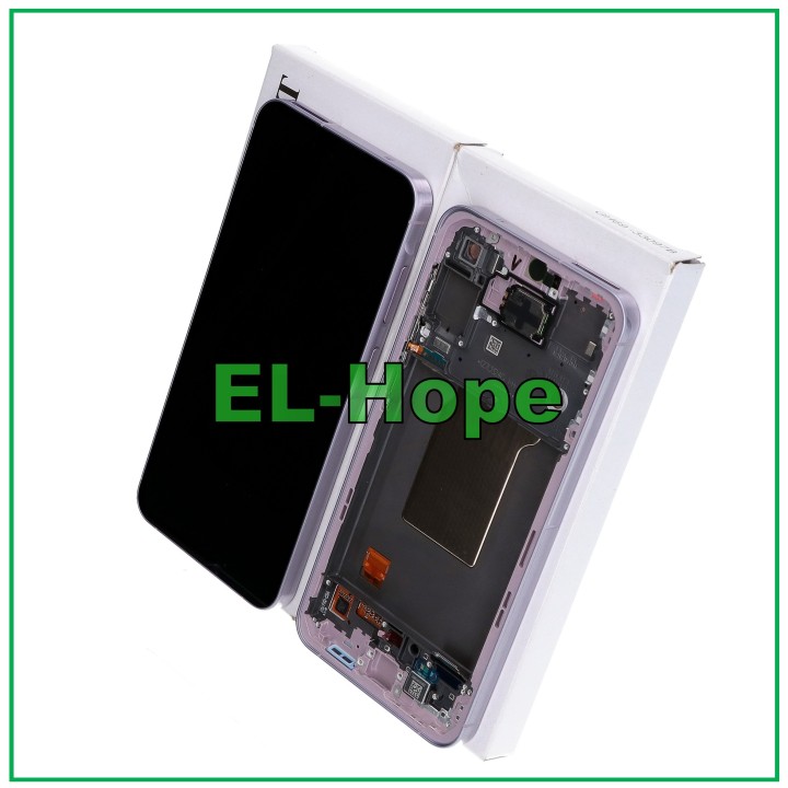 Écran tactile d origine Samsung A55 5G SM-A556, cadre lavande lilas GH82-34305C