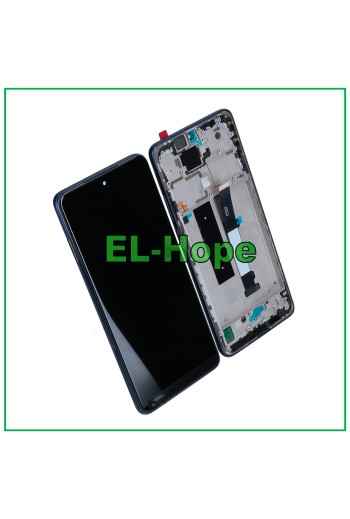 Cadre d affichage LCD pour Xiaomi Mi 10T Lite M2007J17G, e'cran tactile assemble', bleu