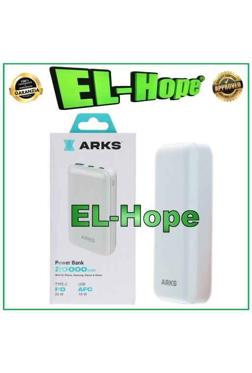 Chargeur portable Power Bank 20 000 mAh Type C 20 W USB 18 W Charge rapide