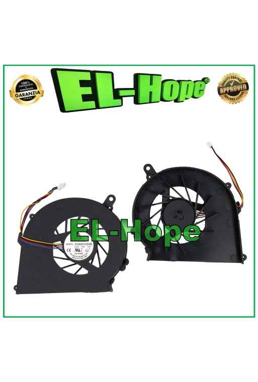 Ventilateur CPU KSB06105HB pour ordinateur portable Compaq CQ58 G58 HP 650, 4 broches