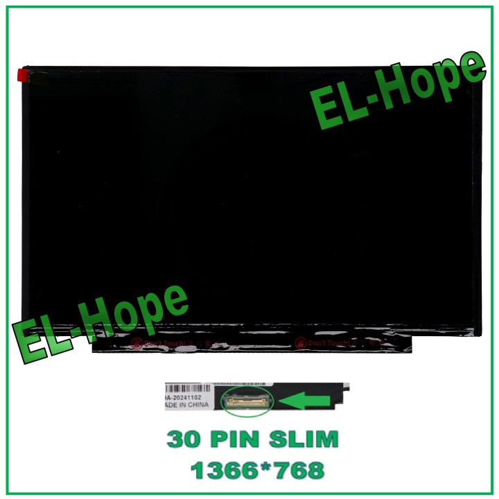 Écran LCD B125XTN01.0 pour ordinateur portable 12,5 pouces, 30 broches, fin, 1366 x 768, HD LED
