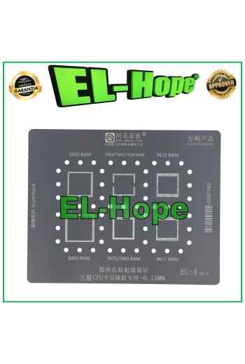 POCHOIR REBALLING COUCHE AMAOE EU4 POUR SAMSUNG EXYNOS 5430 7884 7885 7904 9610