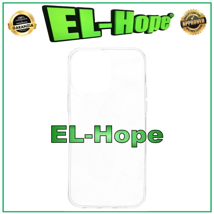 Coque de protection transparente pour iPhone 14 Pro Max avec contour en gel TPU