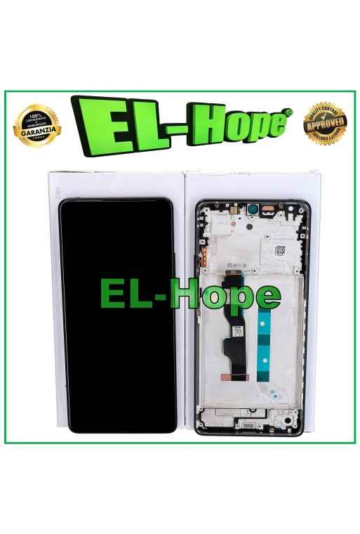 ÉCRAN TACTILE + CADRE ORIGINAL SERVICE XIAOMI REDMI NOTE 13 5G 2312DRAABC NOIR