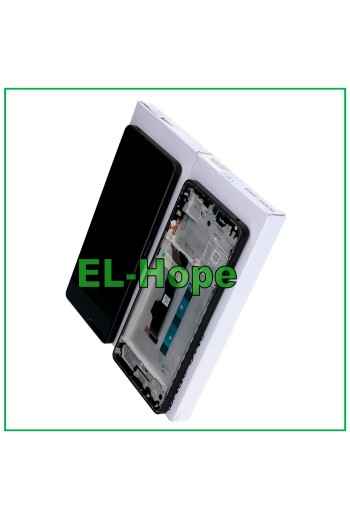 ÉCRAN TACTILE + CADRE ORIGINAL SERVICE XIAOMI REDMI NOTE 13 5G 2312DRAABC NOIR