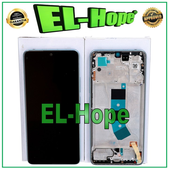 Écran tactile a' cadre, service d origine Xiaomi Redmi Note 13 4G 23129RAA4G bleu