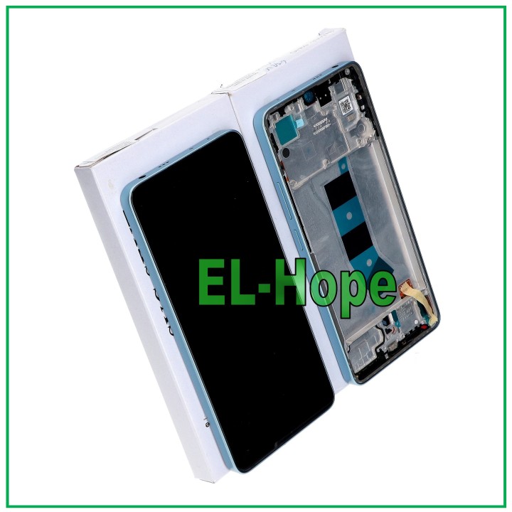 Écran tactile a' cadre, service d origine Xiaomi Redmi Note 13 4G 23129RAA4G bleu