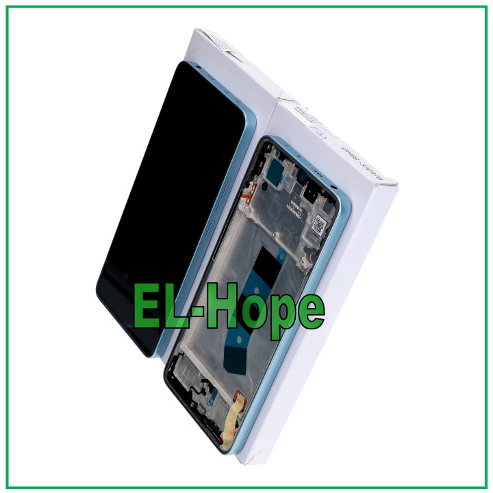 Écran tactile a' cadre, service d origine Xiaomi Redmi Note 13 4G 23129RAA4G bleu