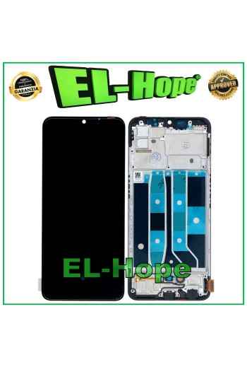 Écran tactile LCD OLED + cadre pour Oppo F17 CPH2095, verre noir