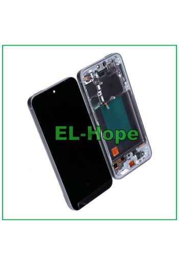 Écran tactile LCD OLED pour Samsung Galaxy S23 FE 5G (2023) SM-S711, cadre noir