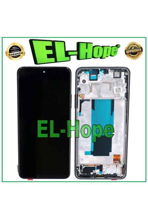 Écran LCD OLED pour Xiaomi Redmi Note 11 Pro+ Plus 21091116UG, cadre tactile noir