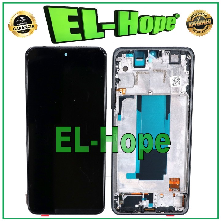 Écran LCD OLED pour Xiaomi Redmi Note 11 Pro+ Plus 21091116UG, cadre tactile noir