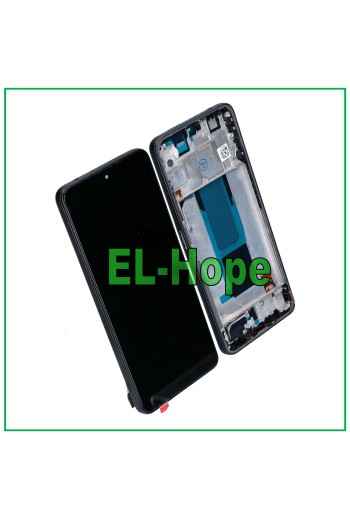 Écran LCD OLED pour Xiaomi Redmi Note 11 Pro+ Plus 21091116UG, cadre tactile noir