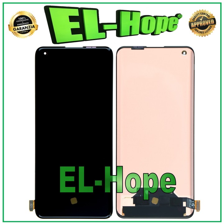 Écran OLED LCD tactile en verre noir pour OPPO Find X3 PEDM00 / X3 Pro CPH2173