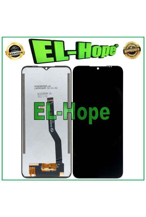 Écran LCD pour Doogee N50 / Pro / Plus / N50S, e'cran tactile assemble', noir