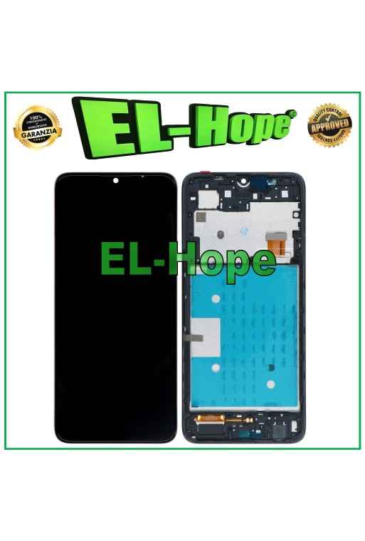 Écran LCD + cadre pour e'cran tactile TCL 40R 5G T771H T771K, noir