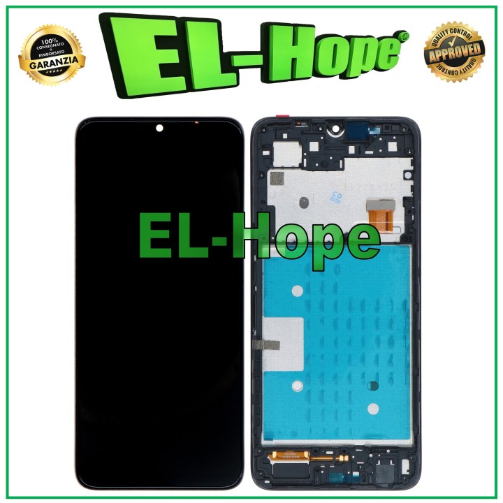 Écran LCD + cadre pour e'cran tactile TCL 40R 5G T771H T771K, noir