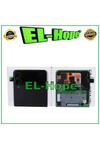 Vitre arrie're supe'rieure d origine pour Samsung Galaxy Z Flip 3 5G SM-F711B Noir
