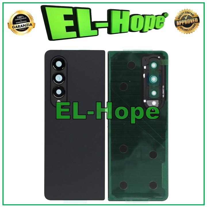 Cache batterie pour Samsung Galaxy Z Fold 4 5G SM-F936B, coque arrie're noire