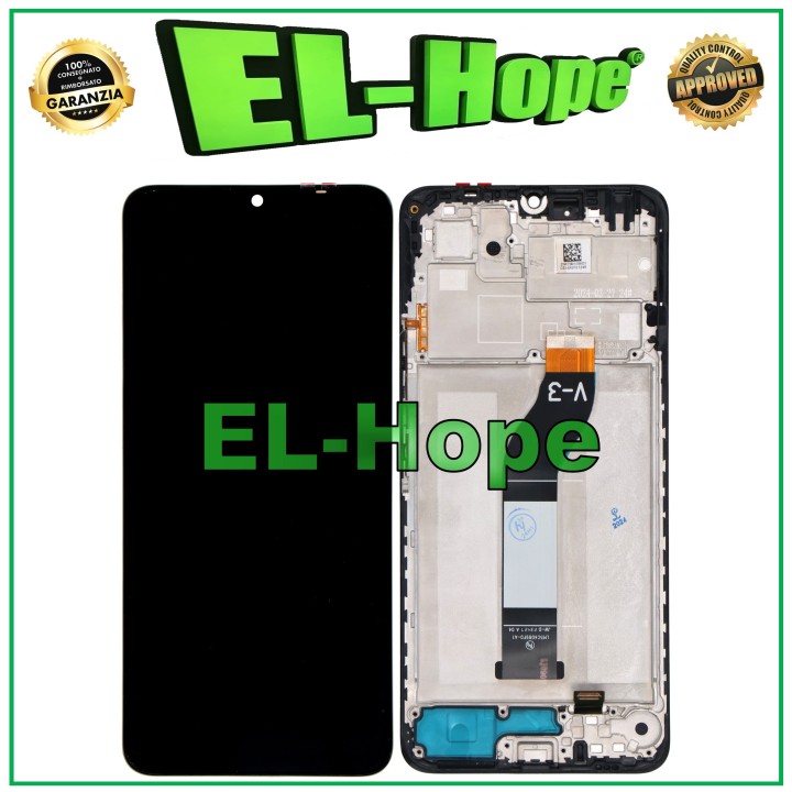 Écran LCD + châssis pour Xiaomi Poco M6 23128PC33I, e'cran tactile assemble'