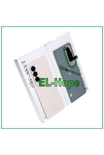 Cache batterie arrie're beige d origine pour Samsung Galaxy Z Fold 4 5G SM-F936B