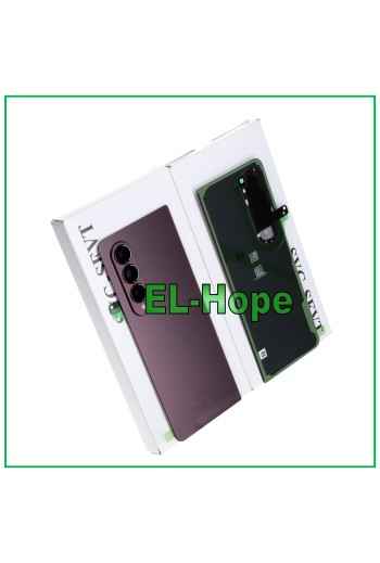 Cache batterie arrie're bordeaux d origine pour Samsung Galaxy Z Fold 4 5G SM-F936B