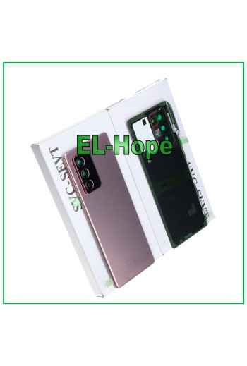 Cache batterie arrie're bronze d origine pour Samsung Galaxy Z Fold 2 5G SM-F916B