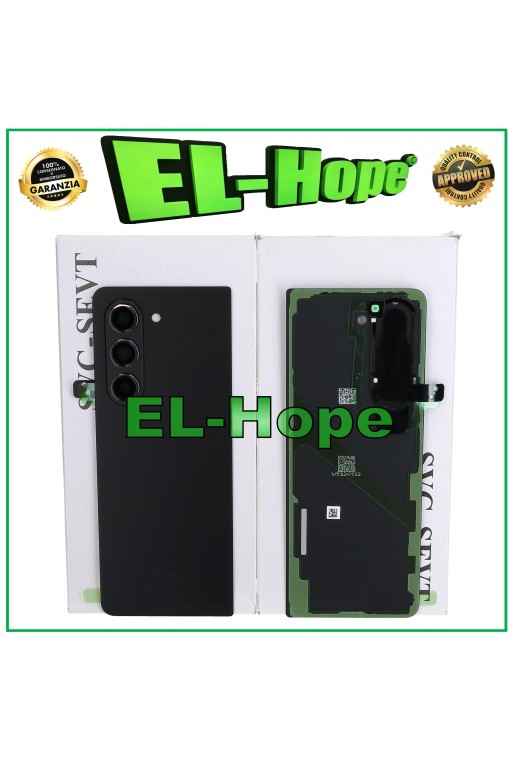 Cache batterie arrie're noir d origine pour Samsung Galaxy Z Fold 5 5G SM-F946B