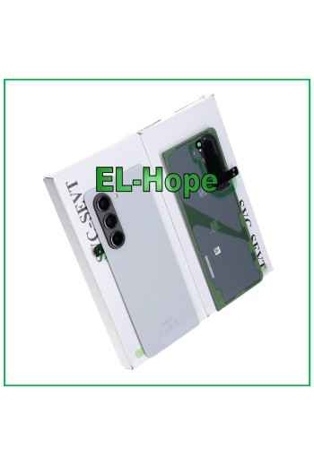 Cache batterie arrie're gris d origine pour Samsung Galaxy Z Fold 5 SM-F946B