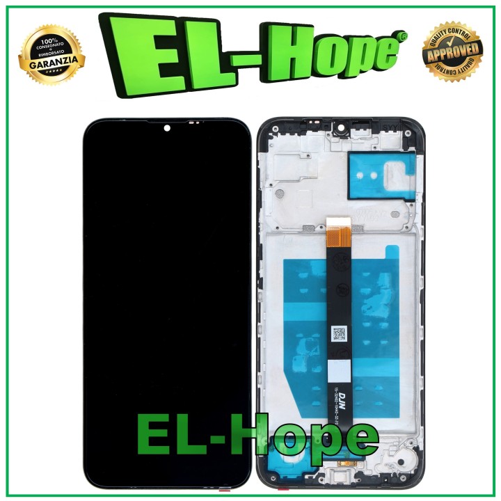 Écran LCD + châssis tactile pour Motorola Moto One Fusion XT2073, verre noir