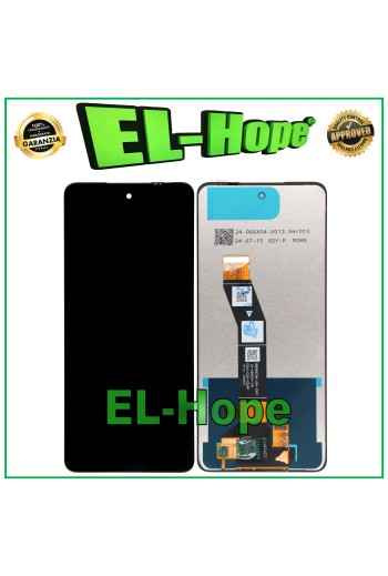 Écran LCD pour Motorola Moto E14, e'cran tactile en verre assemble', noir