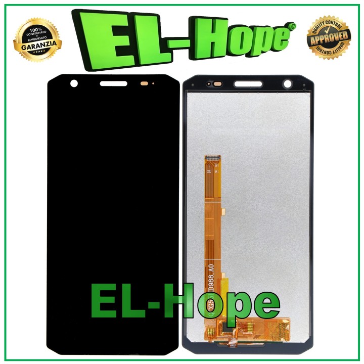 Écran LCD tactile noir pour Doogee S41 Max/S41 Plus