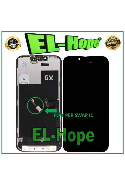 Écran LCD OLED rigide pour Apple iPhone 13 Pro, e'cran tactile en verre GX Original