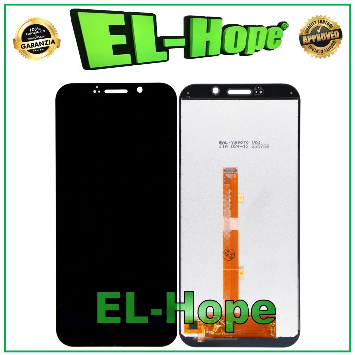 Écran LCD tactile assemble' noir pour Doogee X97/X97 Pro